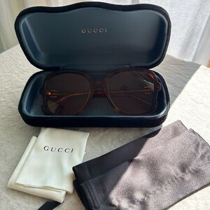 Gucci Sunglasses GG1178S  004 Havana Orange Woman